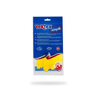 Vektex Simple úklidové latexové rukavice - velikost XL