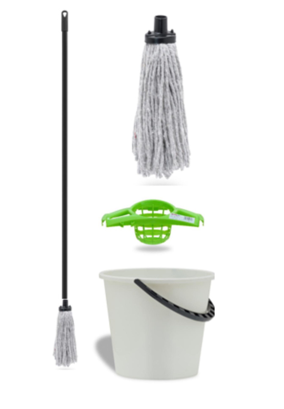 Úklidový set Vektex - mop, vědro a ždímač