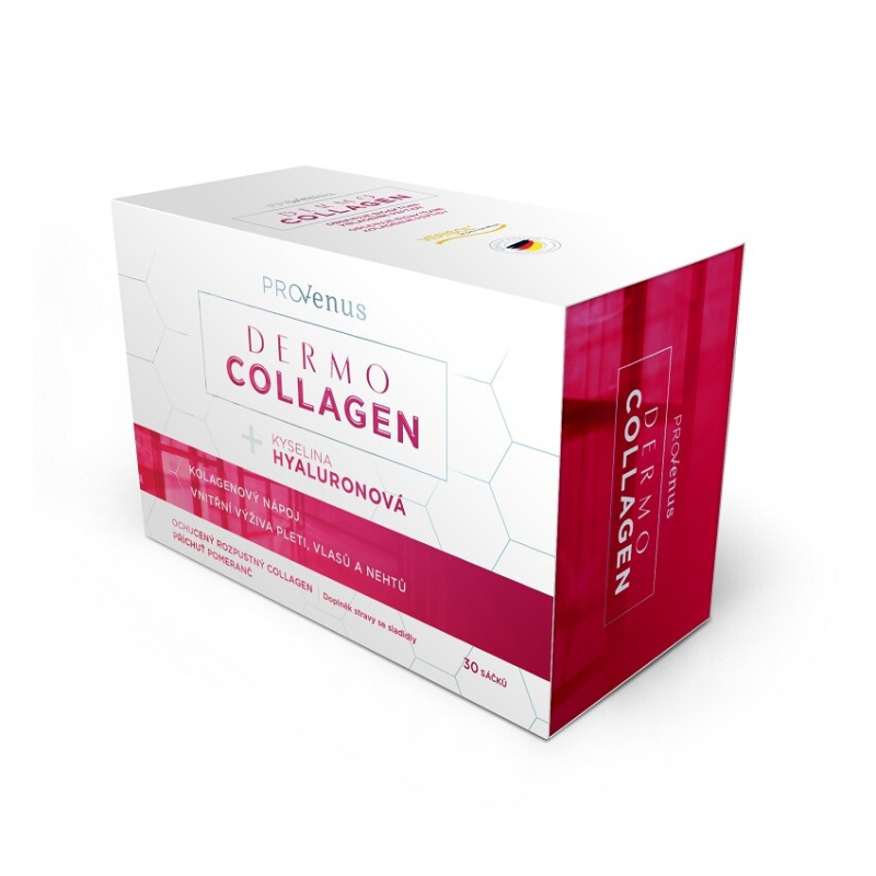 DERMOCOLLAGEN ProVenus s pomerančovou příchutí 30 sáčků