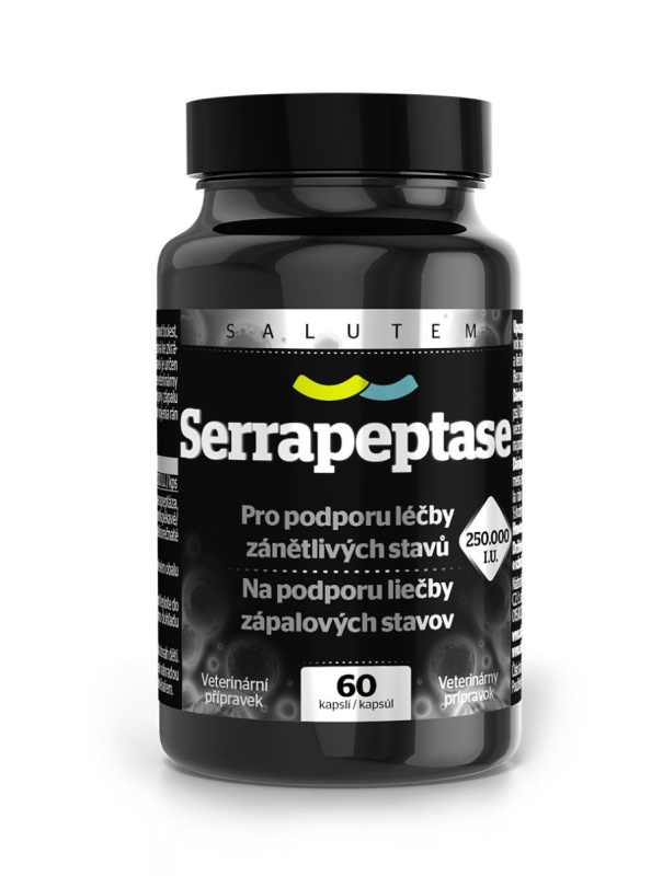 Salutem Serrapeptase 250 000 I.U. 60 kapslí
