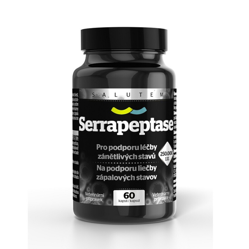 Salutem Serrapeptase 250 000 I.U. 60 kapslí