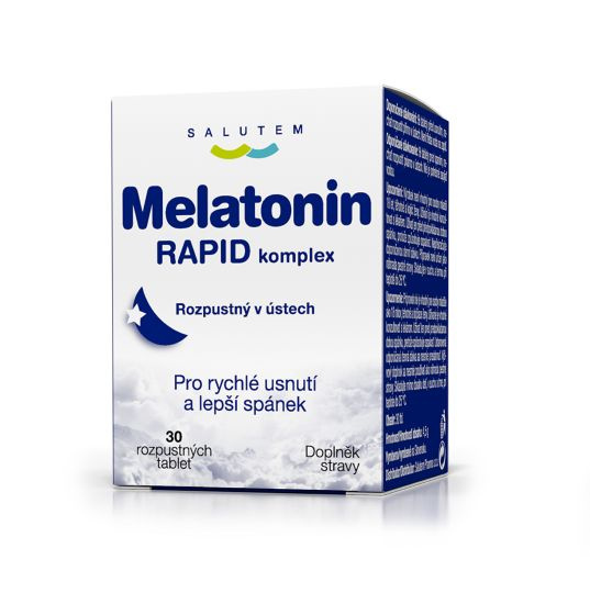 Melatonin Rapid komplex ODT tbl.30 pod jazyk