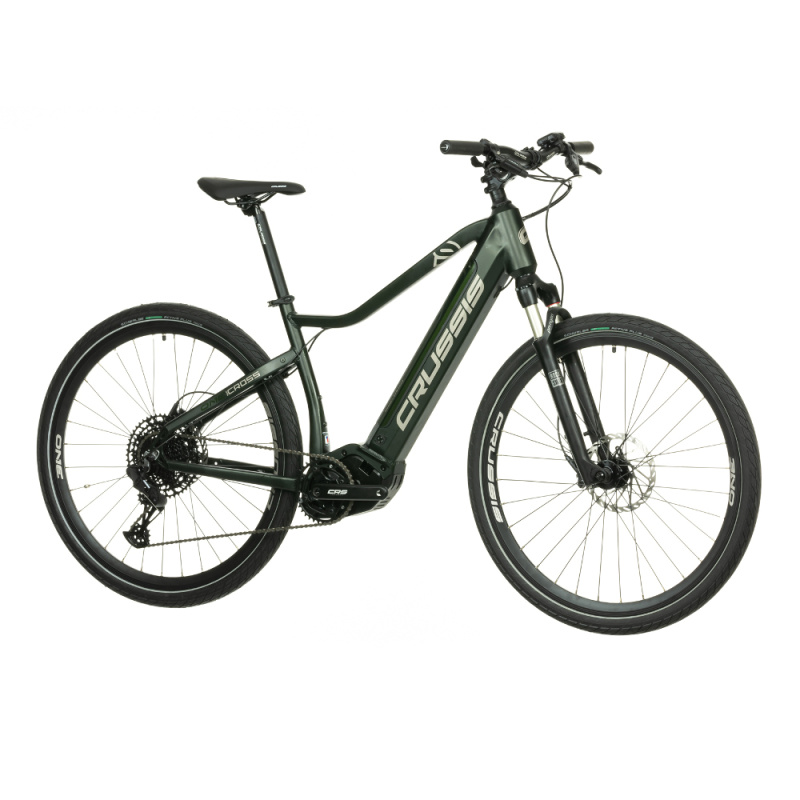 Pánské krosové elektrokolo Crussis ONE-PAN Cross 9.8-M 28" 18" (165-180 cm)