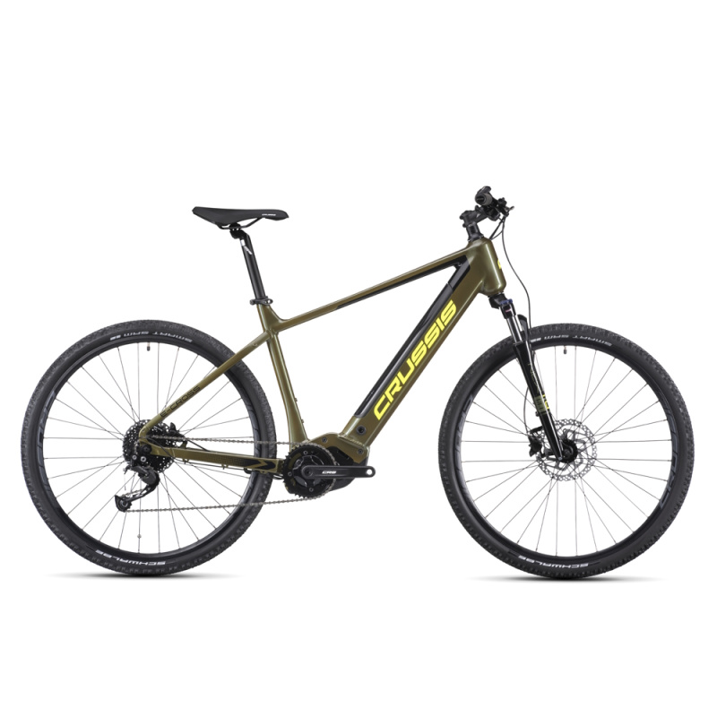 Pánské krosové elektrokolo Crussis e-Cross 7.10 720Wh 28" - model 2025 22" (180-200 cm)