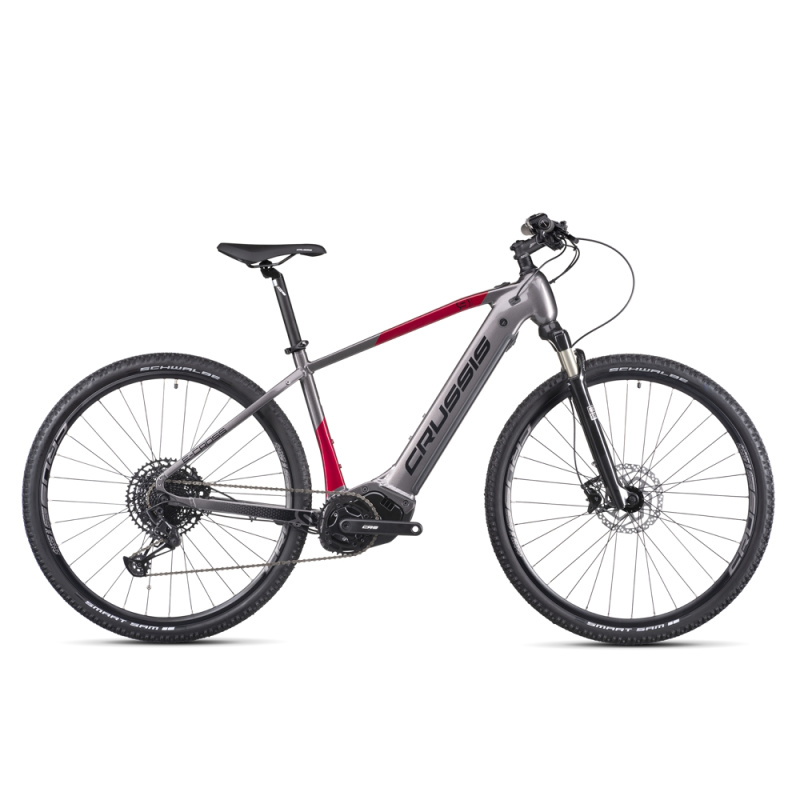 Krosové elektrokolo Crussis e-Cross 9.10 720Wh 28" - model 2025 22" (180-200 cm)