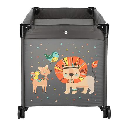Postýlka cestovní Koot Lion Grey Petite&Mars