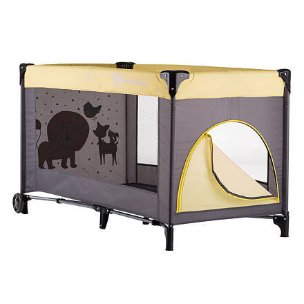 Postýlka cestovní Koot Lion Yellow Petite&Mars