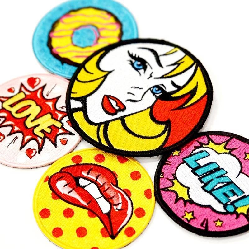 Petite&Mars Nášivky Fantasy Pop Art