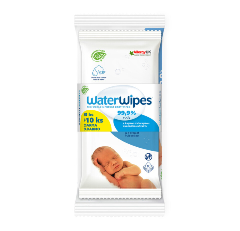 WaterWipes Baby Wipes 100% BIO vlhčené ubrousky pro děti