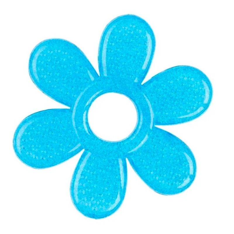 BABYONO Kousátko s gelem mint - BABYONO Kousátko s gelem modrá