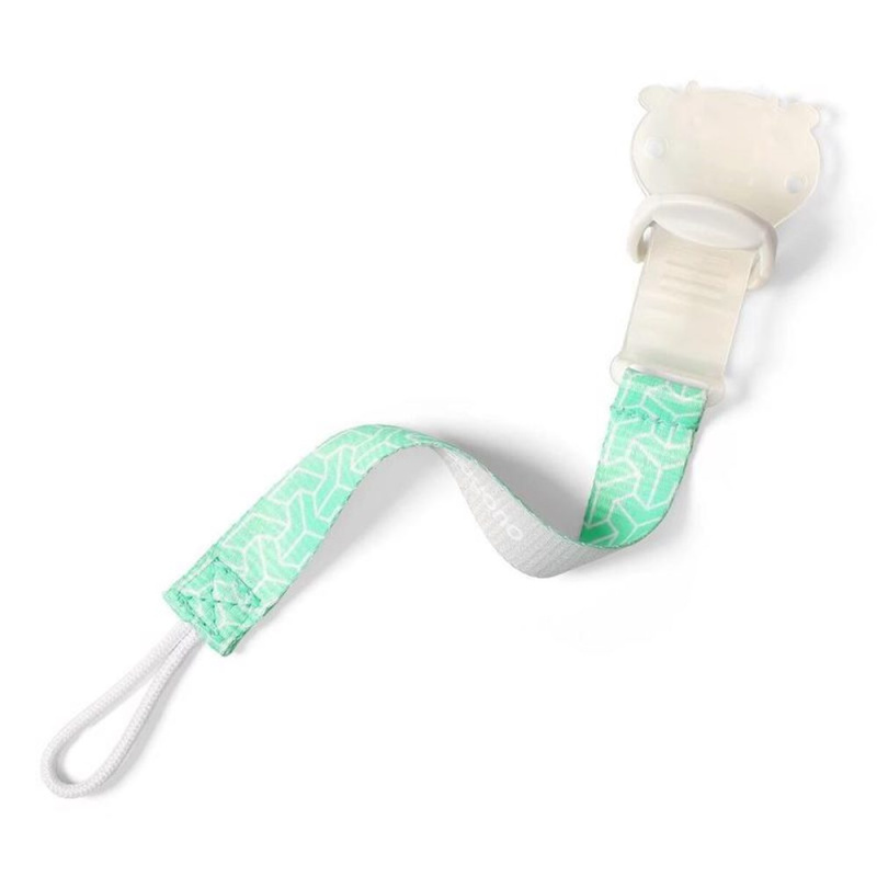 BABYONO Klip na dudlík modrá 0m+ - BABYONO Klip na dudlík zelený 0m+