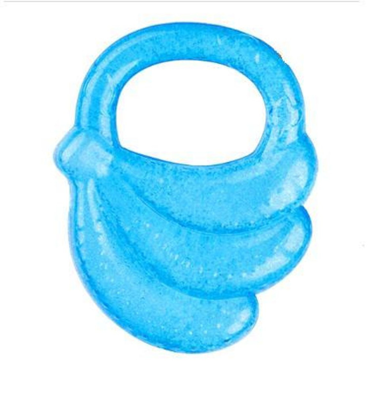 BabyOno Be Active Gel Teether kousátko Banana 1 ks