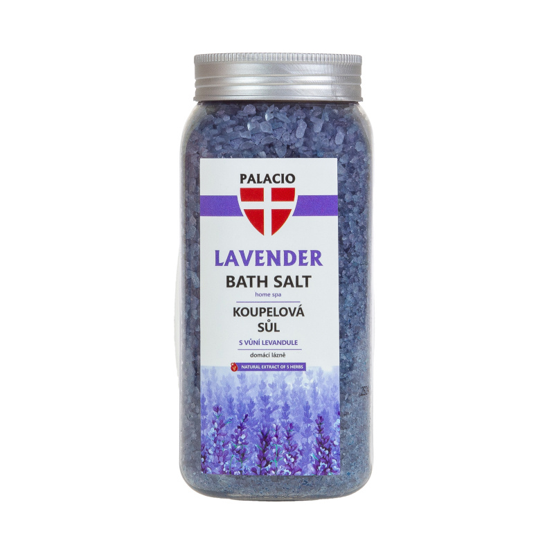 Palacio Sůl do koupele Levandule 900 g