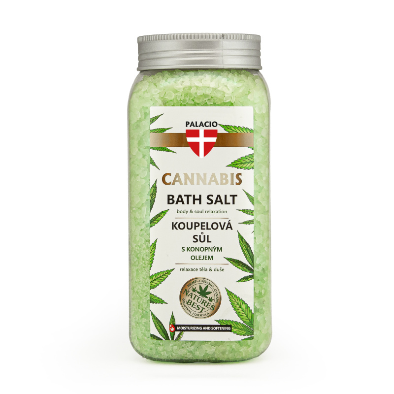 Palacio Konopná sůl do koupele, 900 g