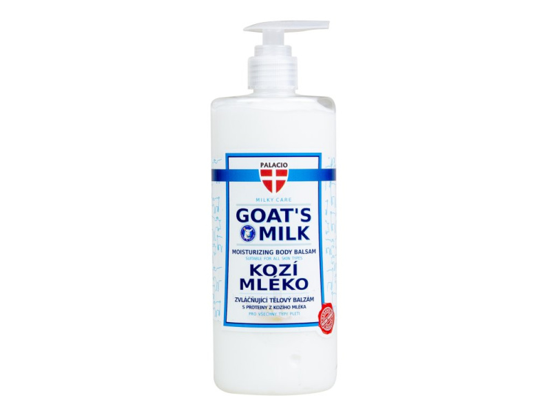 Palacio Kozí mléko tělový balzám s pumpičkou, 500 ml
