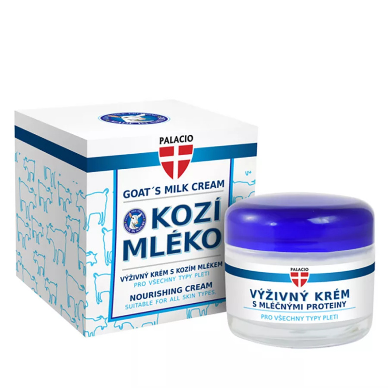 Palacio Kozí mléko pleťový krém, 50 ml