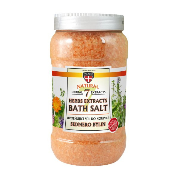 PALACIO Sedmero bylin sůl koupel, 1200 g