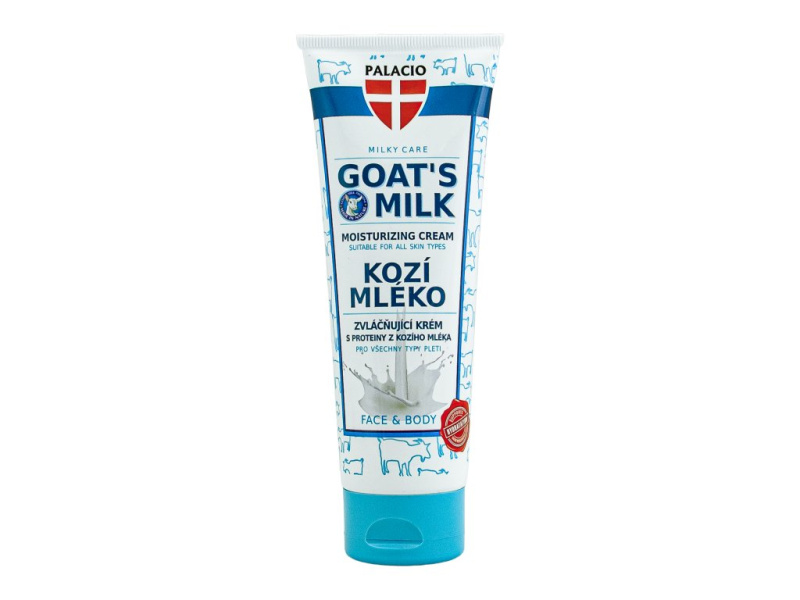 Palacio Kozí mléko zvláčňující krém, tuba, 125 ml