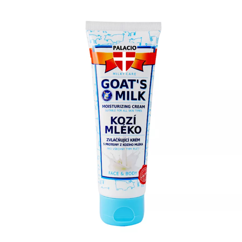 Palacio Kozí mléko zvláčňující krém, tuba, 125 ml
