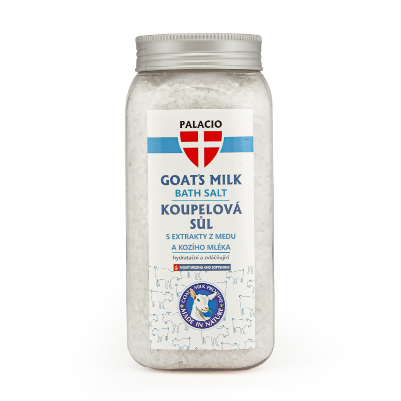 PALACIO Kozí mléko koupelová sůl, 900 g