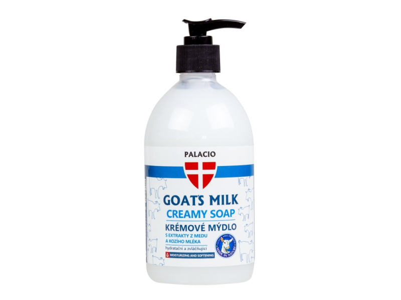 Palacio Kozí mléko tekuté mýdlo s pumpičkou, 500 ml