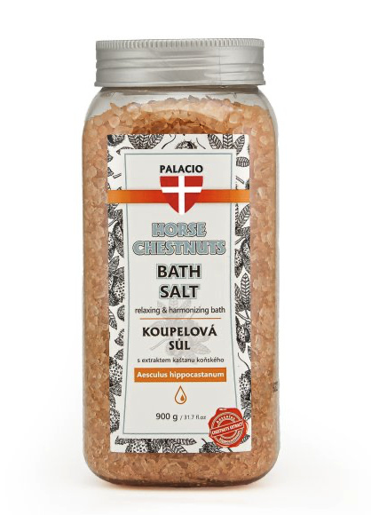 PALACIO Kaštan koňský koupelová sůl, 900 g