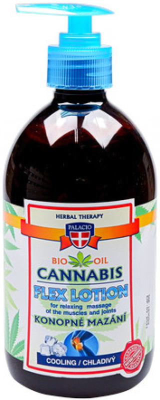 Palacio Konopné mazání s pumpičkou chladivé, 500 ml