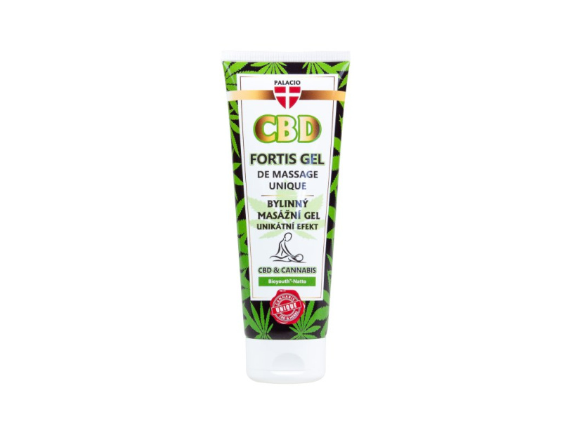 Palacio CBD Fortis unikátní masážní gel 200 ml