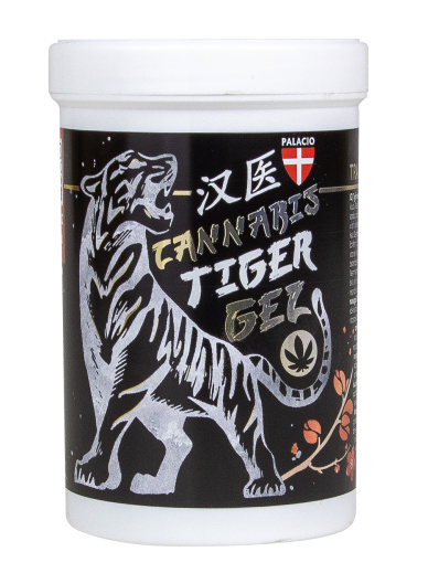 PALACIO Tygří masážní gel s konopím, 380 ml