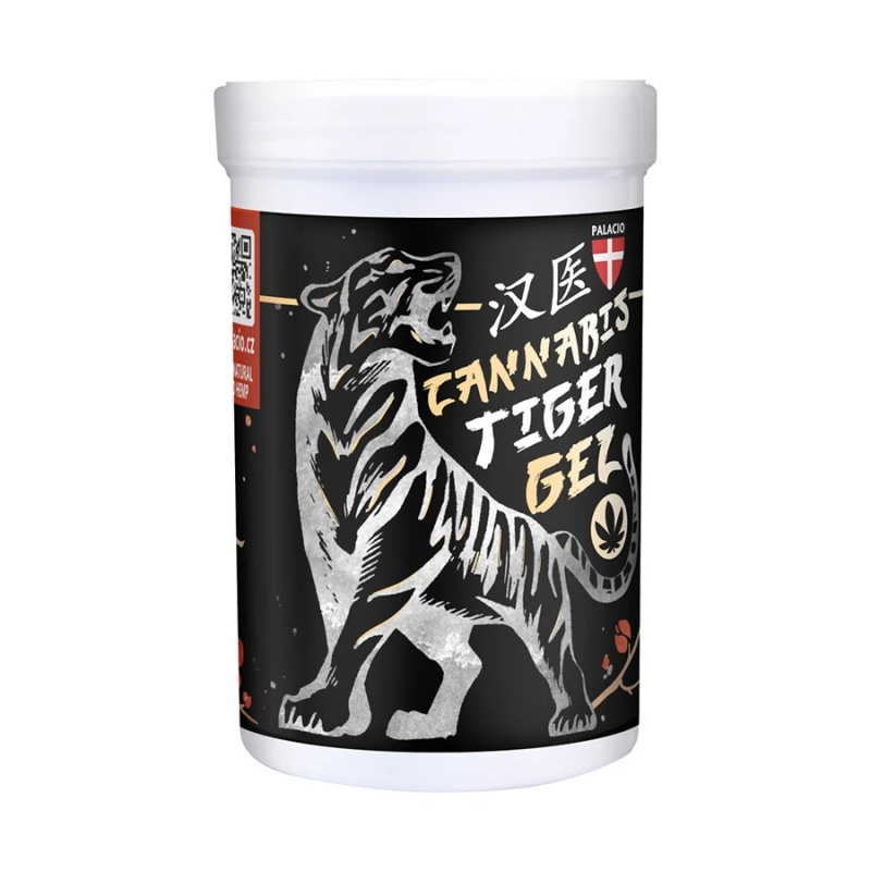 PALACIO Tygří masážní gel s konopím, 380 ml
