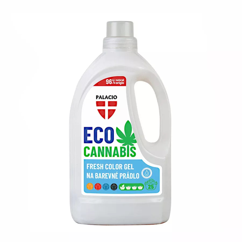 PALACIO EcoCannabis Fresh Color prací gel 1,5 L