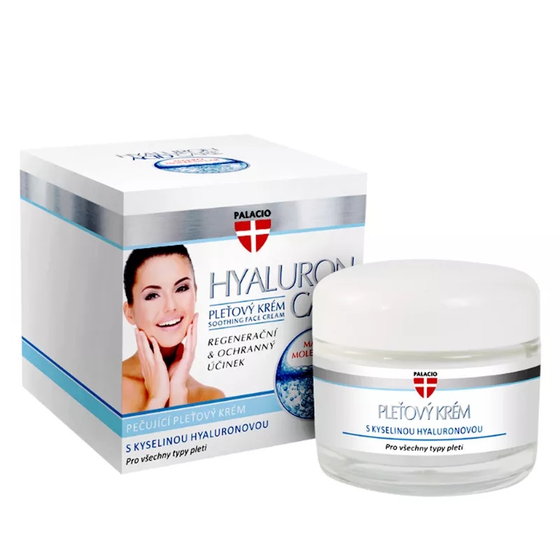 Palacio Pleťový krém s kyselinou hyaluronovou, 50 ml