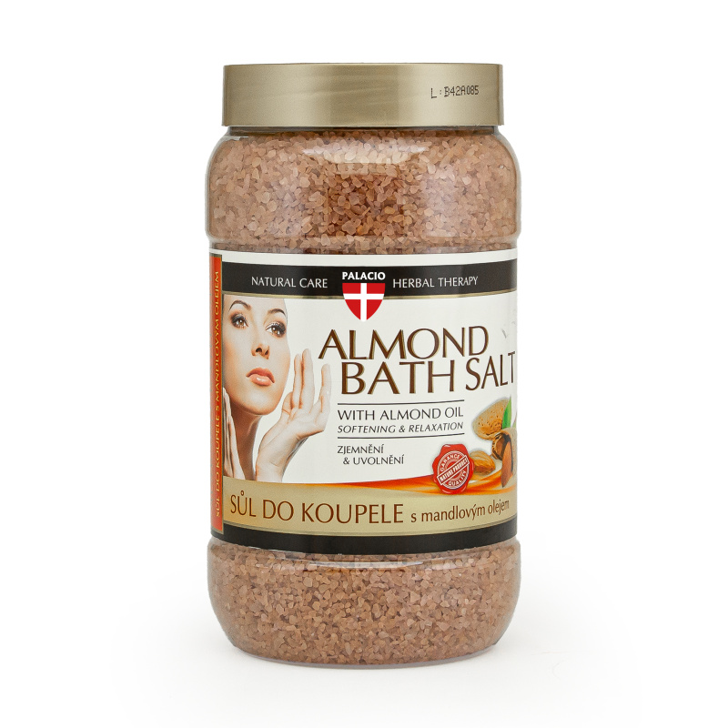 PALACIO Mandlový olej koupelová sůl, 1200 g