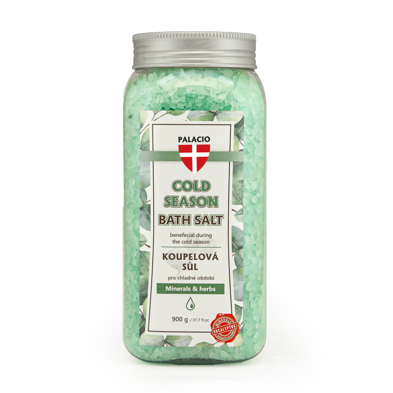 PALACIO Cold Season Eukalypt koupelová sůl, 900 g