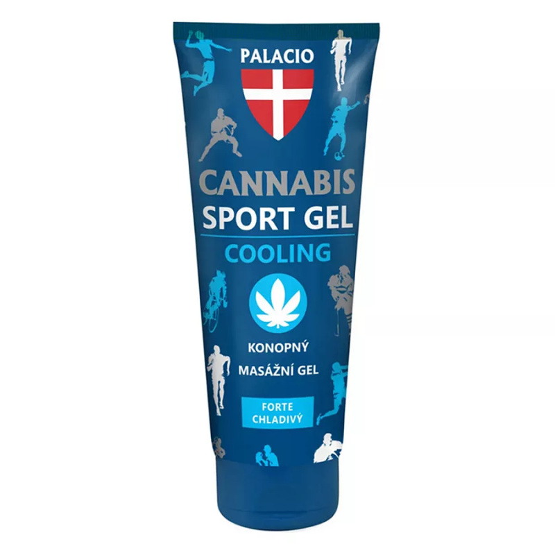 PALACIO Konopný Sport gel Forte chladivý 200 ml