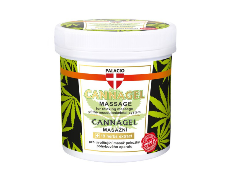 Palacio Konopný masážní gel CANNAGEL, 250 ml