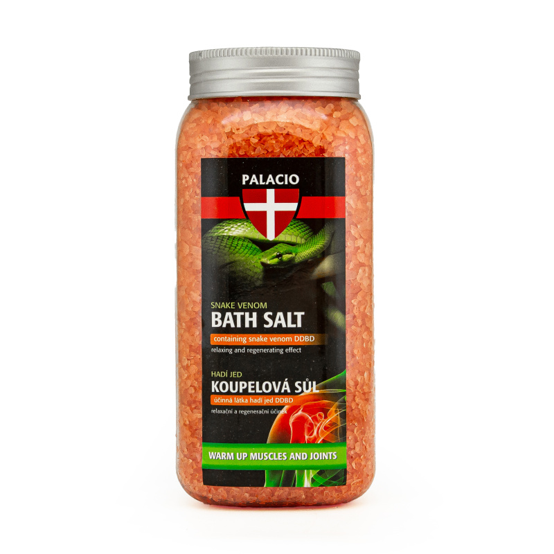 PALACIO Hadí jed koupelová sůl, 900 g