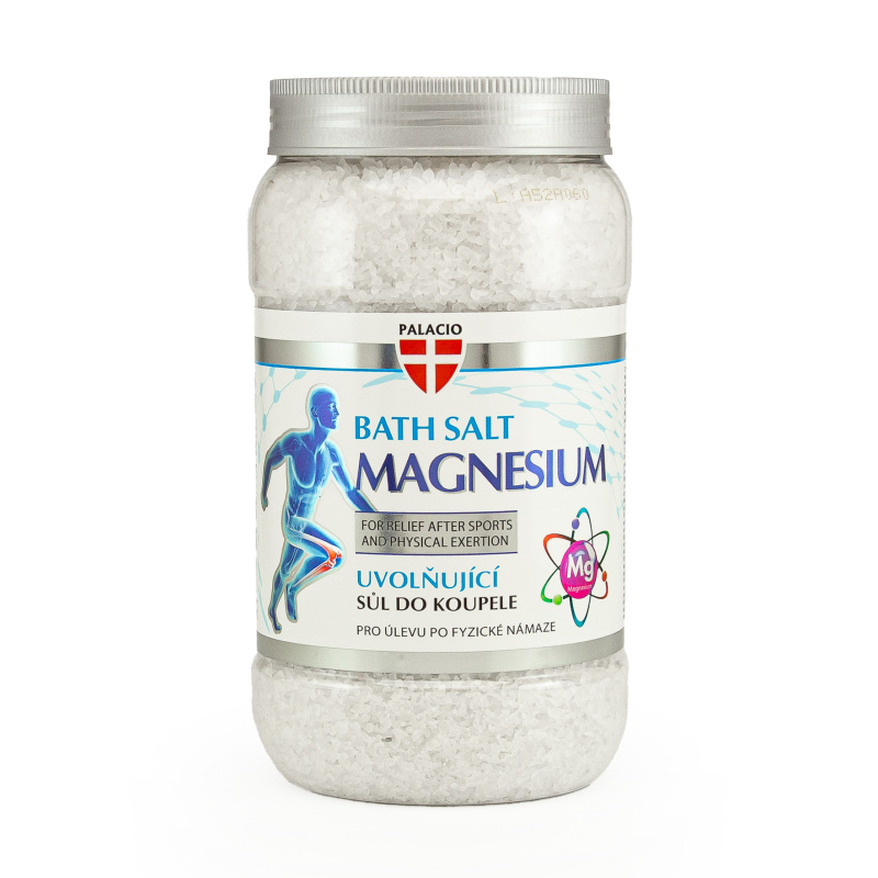 Palacio Magnesium sůl do koupele, 1200 g