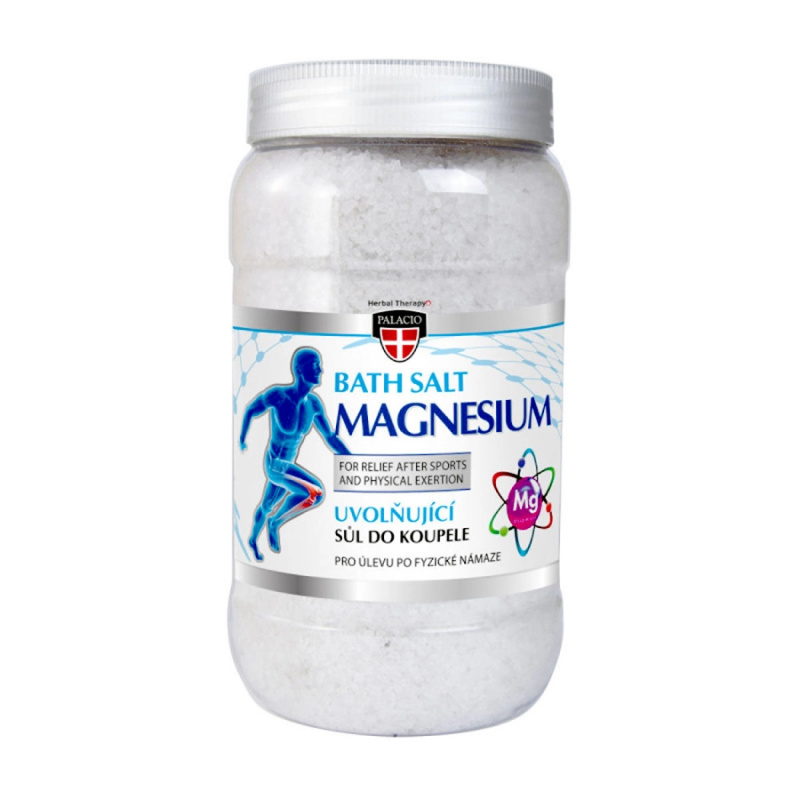 Palacio Magnesium sůl do koupele, 1200 g
