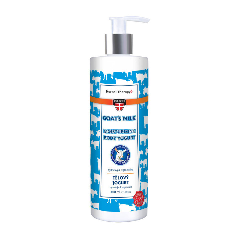 Palacio Kozí mléko tělový jogurt s pumpičkou 400 ml
