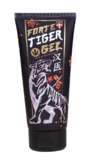 PALACIO Tiger - Tygří masážní gel Forte s konopím, 175 ml