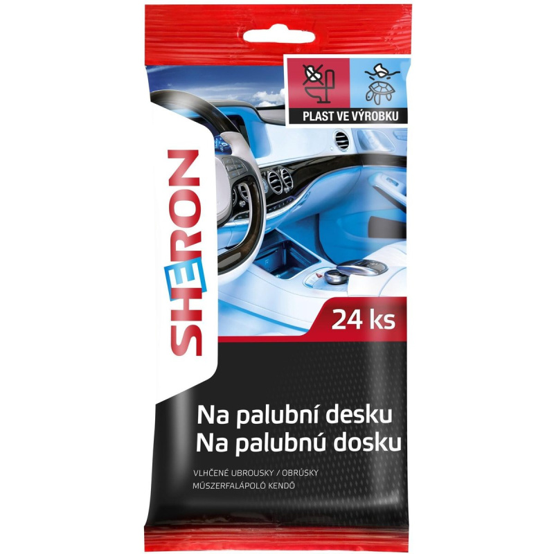 Sheron Ubrousky na palubní desku