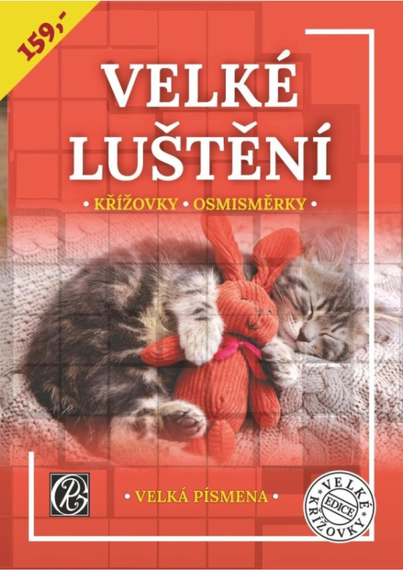 Velké luštění křížovky osmisměrky Glos - levné knihy