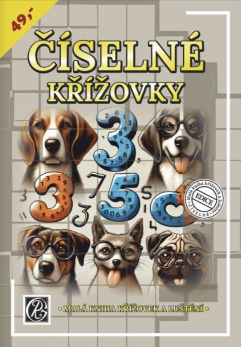 Číselné křížovky - Malá kniha křížovek a luštění Glos - levné knihy