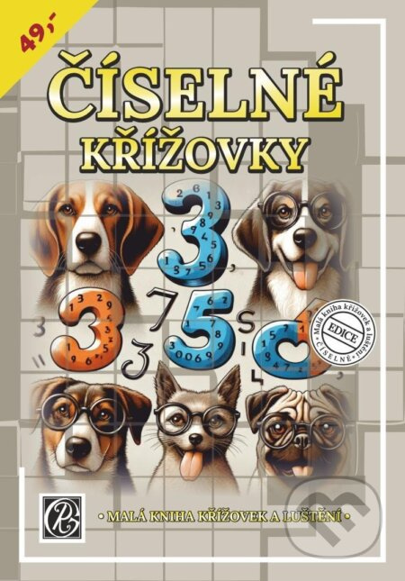 Číselné křížovky - Malá kniha křížovek a luštění Glos - levné knihy