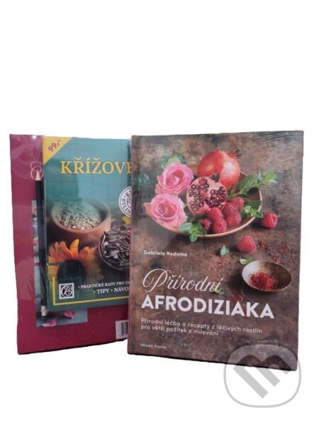 Balíček Přírodní afrodiziaka + křížovky s tužkou Glos - levné knihy
