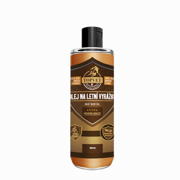 Olej na letní vyrážku pro koně  250ml
