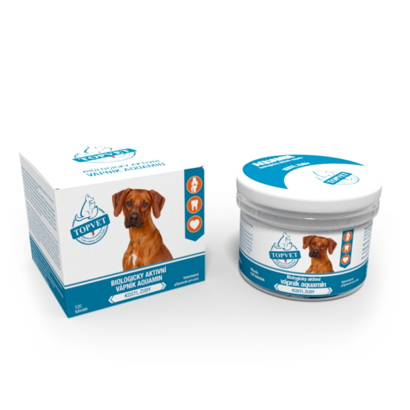 Aquamin-Vápník pro psy TOPVET 120tob