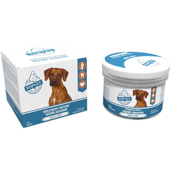 Aquamin-Vápník pro psy TOPVET 120tob