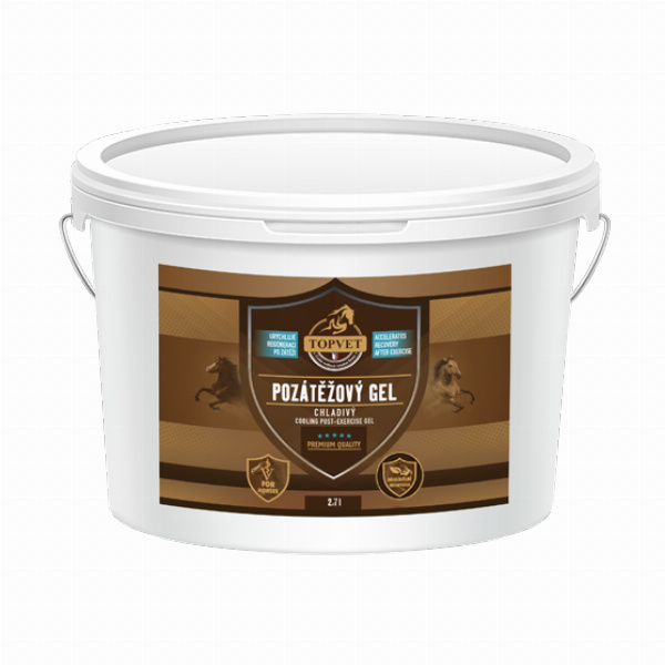 GREEN IDEA Pozátěžový gel - chladivý 2,7 l 2700 ml